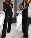 Women’s Midnight Jumpsuit | Black Look for Evening & Party Wear