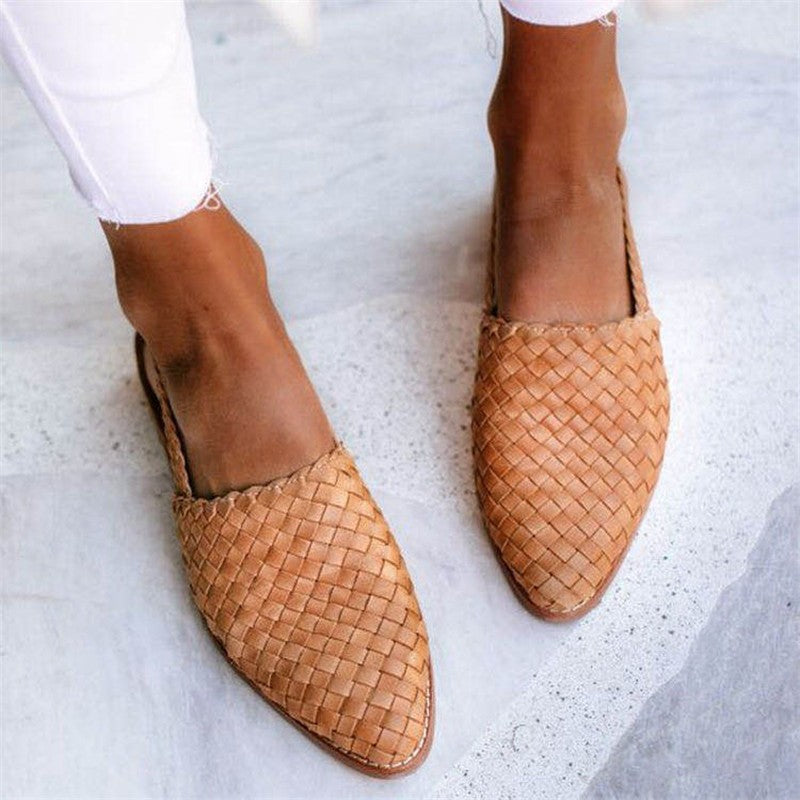 Chic Braided Slingbacks