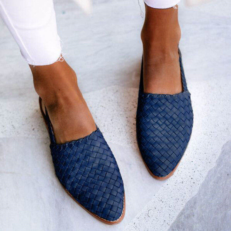 Chic Braided Slingbacks