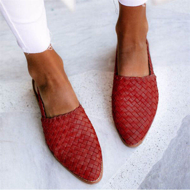 Chic Braided Slingbacks