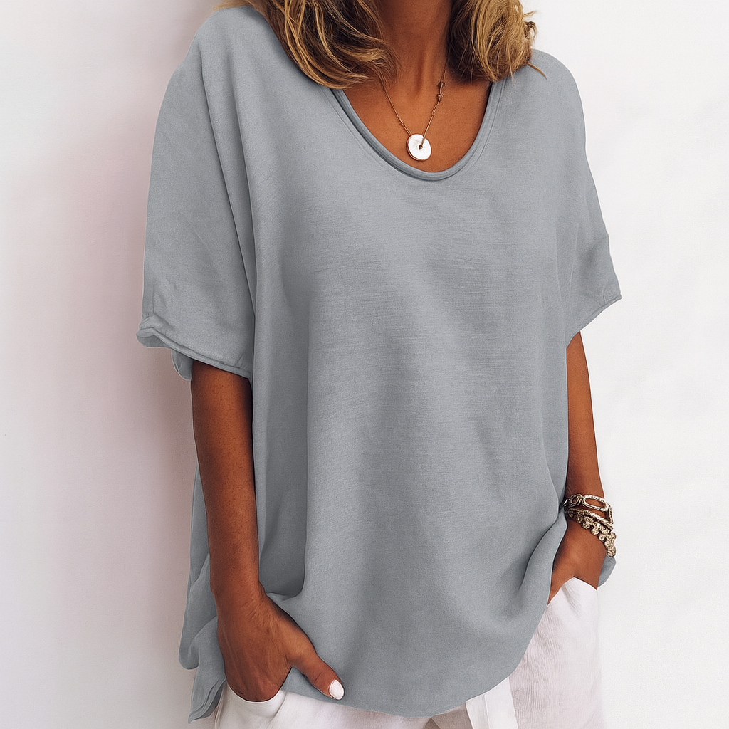 Airy Cotton Fabric T-Shirt – Timeless Comfort & Elegance