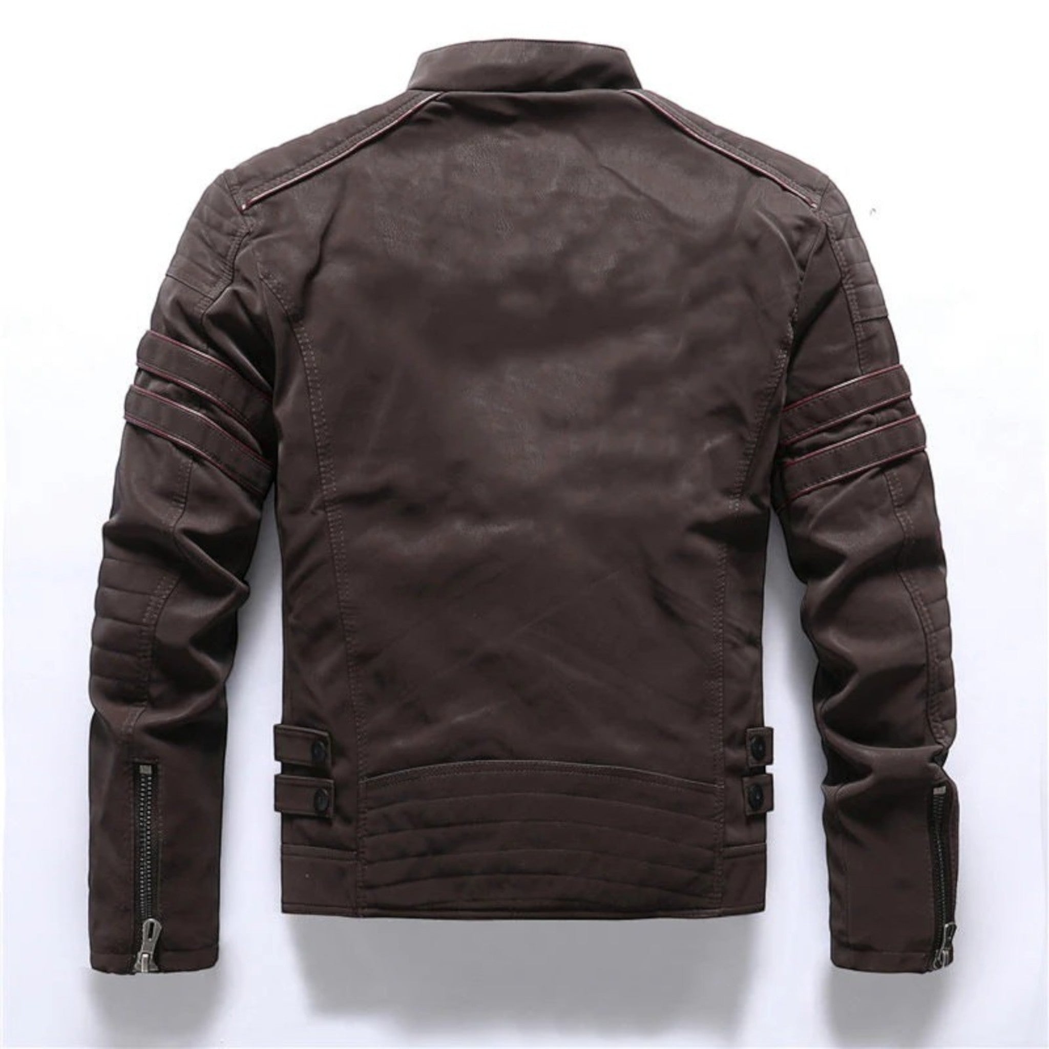 Giacca Moto Uomo | Cerniera Rapida & Tasche Sicure