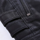 Giacca Moto Uomo | Cerniera Rapida & Tasche Sicure