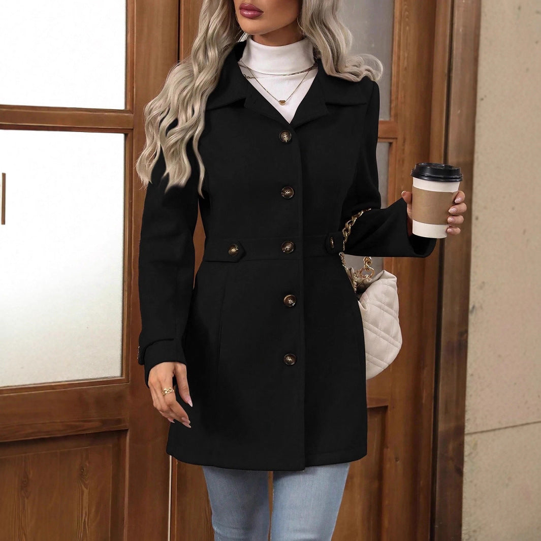 Luna | Dames Winterjas - Elegant Design, Hoogwaardige Stof 4