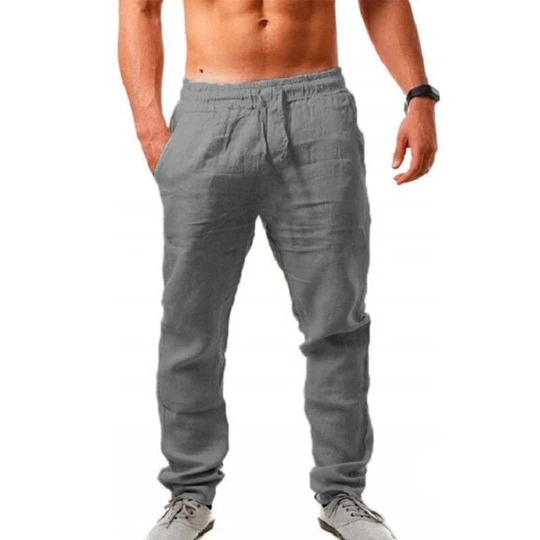 Men's Linen Trousers for Spring/Summer Comfort 2