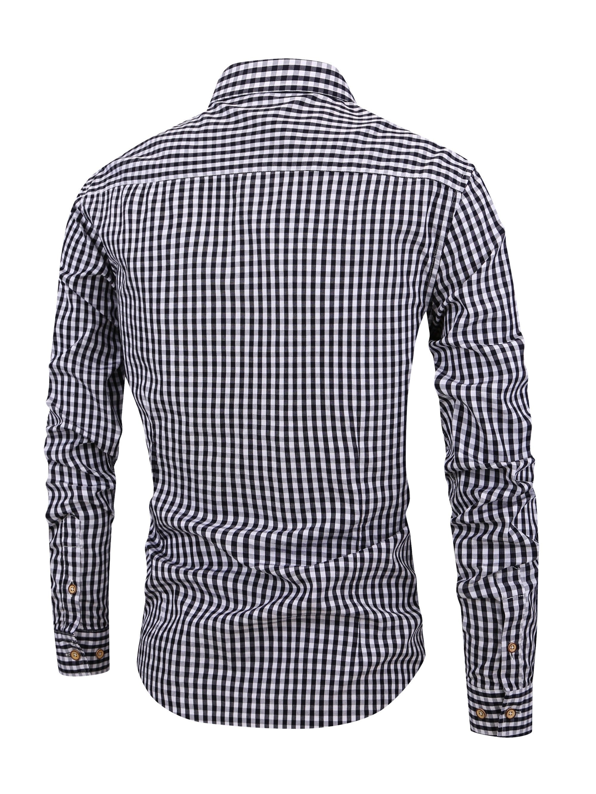 Men's Plaid Shirt for Versatile Style and Comfort 6