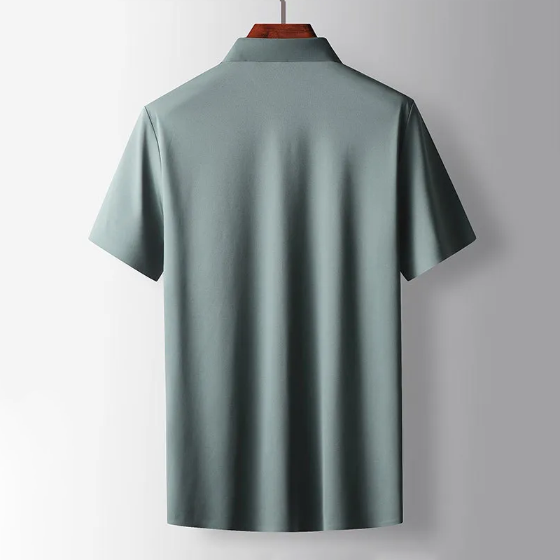 Men's Relaxed Silk Shirt for Casual and Smart-Casual Style 1