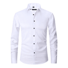 Men's Wrinkle-Free Dress Shirt with Tailored Fit 2