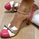 Sandali con tacco alto ed eleganti Donna | Cinturino stabile & Dettaglio fiocco raffinato