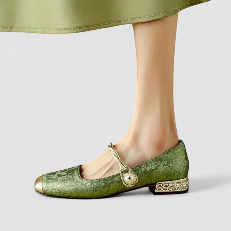 Scarpe ortopediche Mary Jane Donna | Tacco Stabile & Calzata Regolabile