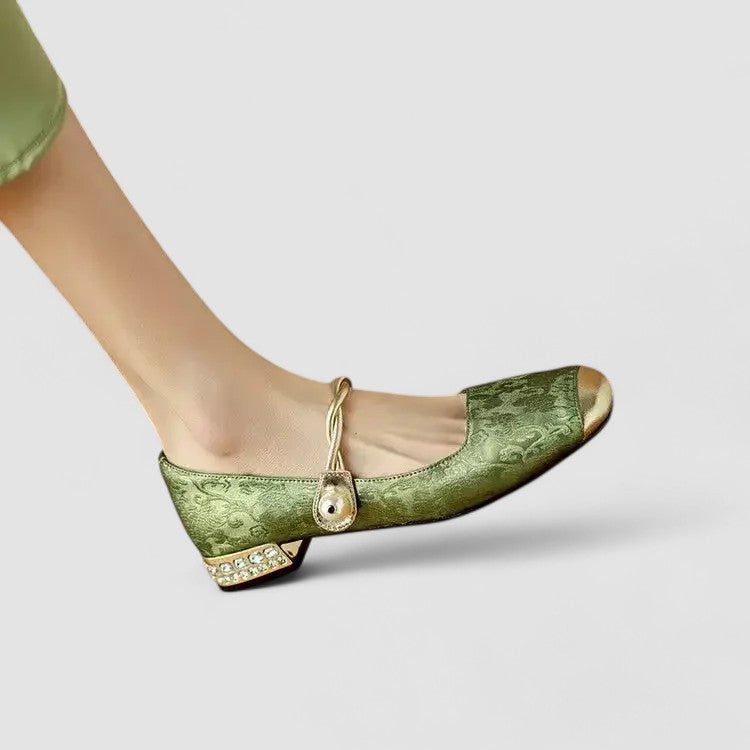 Scarpe ortopediche Mary Jane Donna | Tacco Stabile & Calzata Regolabile