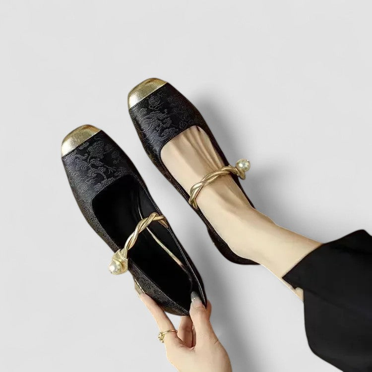 Scarpe ortopediche Mary Jane Donna | Tacco Stabile & Calzata Regolabile