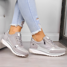 Sneakers Donna | Cerniera Laterale & Calzata Facile
