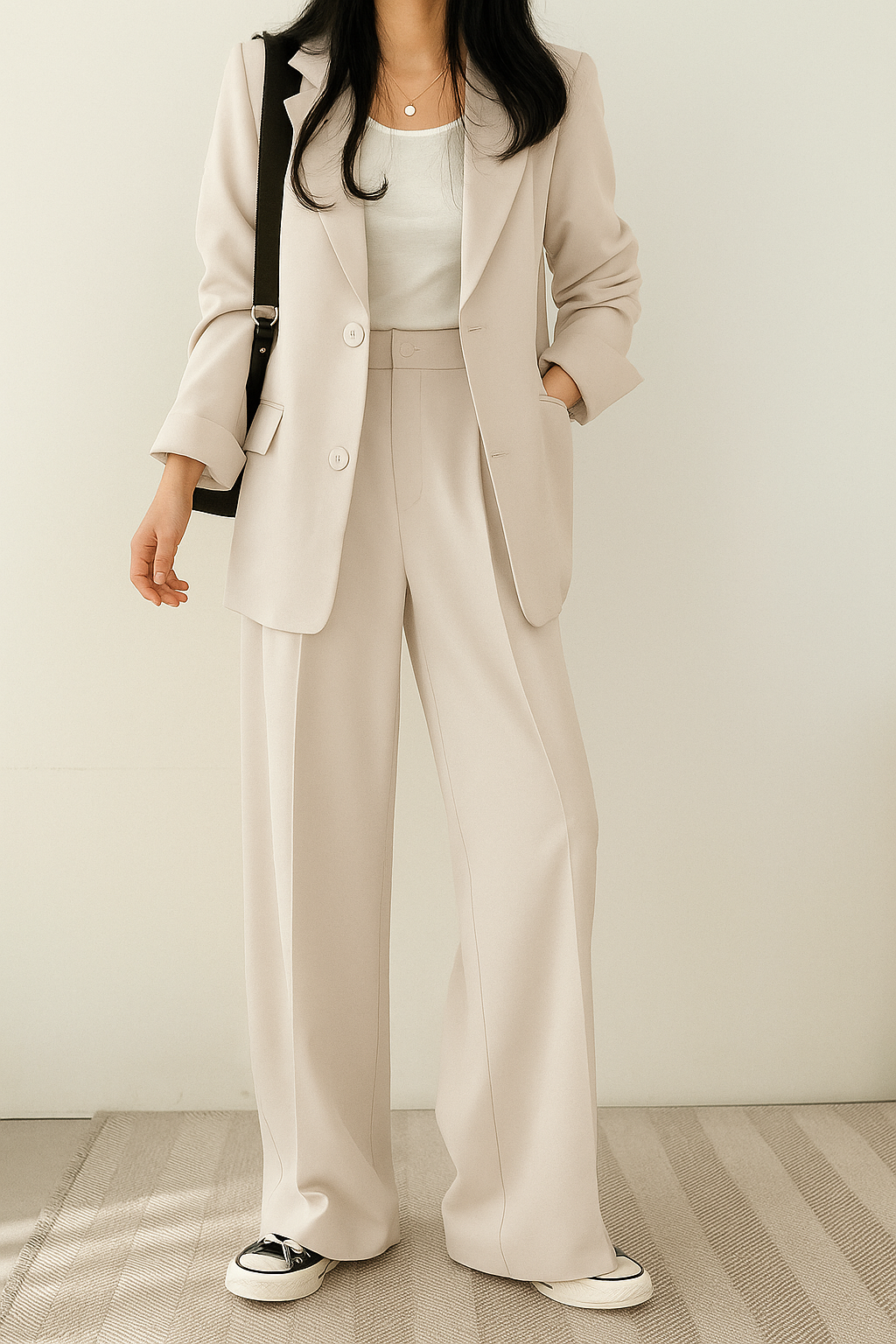 Tweedelig Damespak - Blazer en Pantalon3