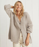 Luxe Black Cashmere Cardigan – 100% Cashmere, Elegant Women's Jumper-5
