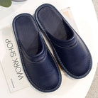 Variant image for Xavier | Mens Leather Slippers – Ergonomic Comfort-29