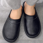 Xavier | Mens Leather Slippers – Ergonomic Comfort-4