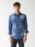 Koszula dżinsowa slim fit