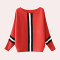 Women’s Cozy Vertical Stripe Jumper | Relaxed & Comfortable Fit | Everyday & Casual Wear
