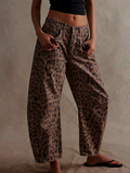 Women's Leopard Print Jeans | Bold, Relaxed & Chic
