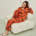 Women's Satin Pyjama Set | Soft, Playful & Comfortable